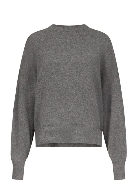 anaa round neck sweater woman anthracite LOULOU DE SAISON | ANAA LDSANTHRACITE